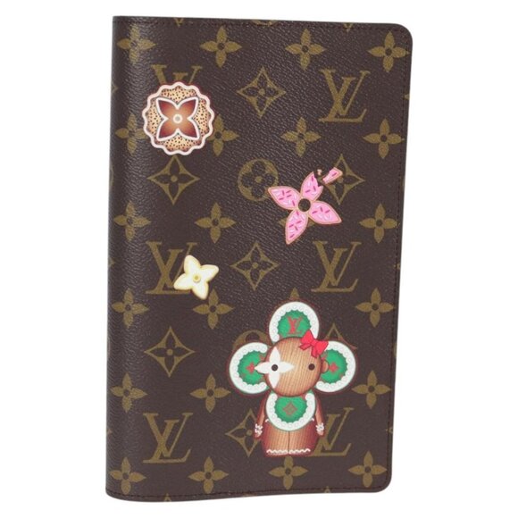 LOUIS VUITTON Monogram Vivienne Notebook Cover MM Emily GI1167 LV Auth 117069AM - Picture 1 of 16